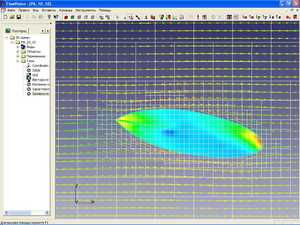 Моделирование гидродинамики судов и подводных аппаратов с использованием комплекса FLOWVISION