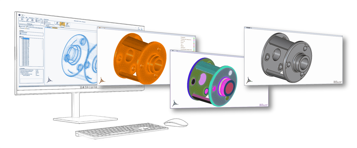 Реверс-инжиниринг и метрология | ТЕСИС - Инжиниринговая компания